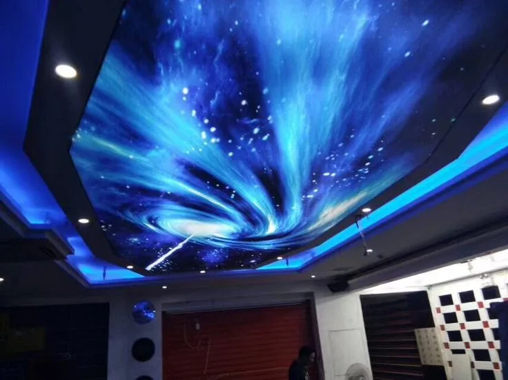 Галактика звёздное небо на потолке